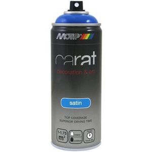 Motip Carat Verf Spuitbus Zijdeglans Verkeersblauw 400ml | Lak