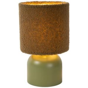 Lucide Tafellamp Woolly Groen ⌀16cm E14 | Tafellampen