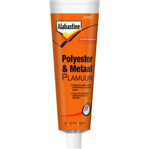 Alabastine - Polyester & Metaal Plamuur - Transparant - 125ml