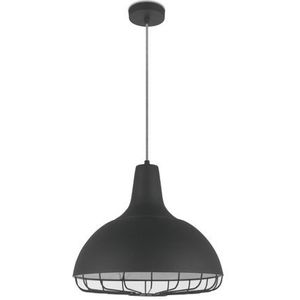 Home Sweet Home Hanglamp Job Zwart ⌀38cm E27 | Hanglampen