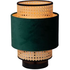 Lucide Tafellamp Javor Groen ⌀23cm E27 | Tafellampen