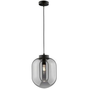 Fischer & Honsel Hanglamp Regi Gerookt Glas E27 | Hanglampen