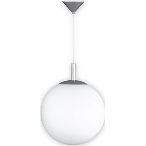 Fischer & Honsel Hanglamp Bal Opaal Wit E27