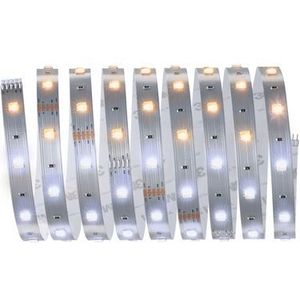 PAULMANN MaxLED 250 LED-strip instelbaar wit 250 cm zilver ongecoat