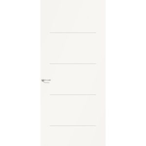 Cando Capital Binnendeur Olympia Wit Opdek Rechts 88x211,5 Cm