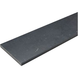 Essentials Hardsteen Vensterbank Donkergrijs 100x25cm