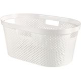Curver - Infinity Recycled Dots - Wasmand - 40L - Wit
