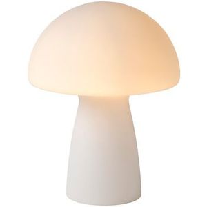 Lucide Tafellamp Fungo Opaal ⌀23cm E27