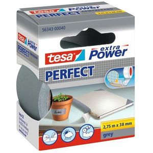 Tesa Extra Power Perfect Tape Grijs 2,75mx38mm