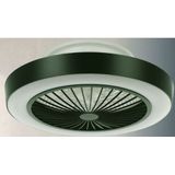 Sazan Plafond ventilator LED d:55 cm zwart/wit - Modern - Eglo