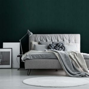 Decomode Vliesbehang Vintage Effen Groen