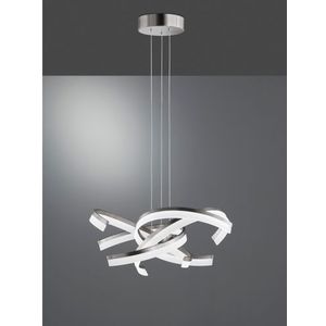 Fischer & Honsel Hanglamp Led Sund Tw Zilver 4x7,5w | Hanglampen