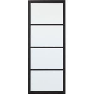 Cando Industrial Binnendeur Bradford Blank Glas Opdek Links 93x231,5 Cm