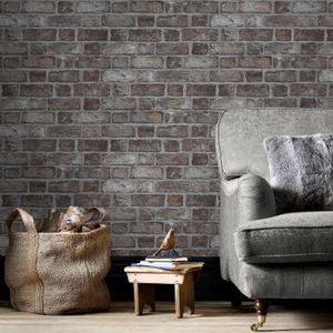 Papierbehang Homestyle Fh37519 Grijs