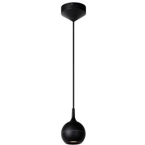 Lucide Hanglamp Favori Zwart ⌀9cm Gu10 | Badkamerverlichting