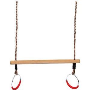 Swingking Trapeze Met Ringen | Buitenspeelgoed onderdelen