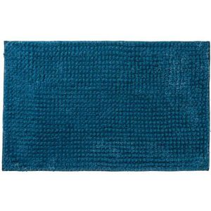 Future Home Badmat 50x80cm Softy Blauw Polyester | Badkameraccessoires