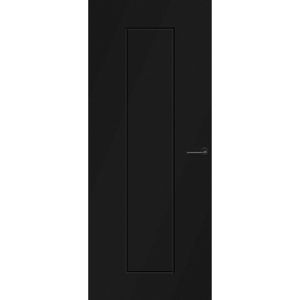 Cando Capital Binnendeur Quito Zwart Opdek Links 63x211,5 Cm