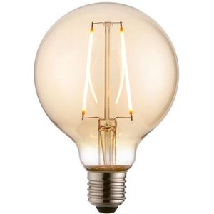 Brilliant Ledfilamentlamp Amber G95 E27 2w | Lichtbronnen