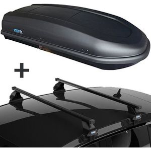 PerfectFit dakkoffer 440 Liter + PerfectFit dakdragers BMW 2-Serie (U06) Active Tourer vanaf 2021