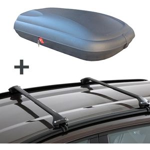 Dakkoffer ArtPlast 320 Liter + Dakdragers BMW 2 Serie Active Tourer (F45) Stationwagon vanaf 2014