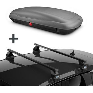 ArtPlast dakkoffer 400 liter + PerfectFit dakdragers BMW 2-Serie (F45) Active Tourer vanaf 2014