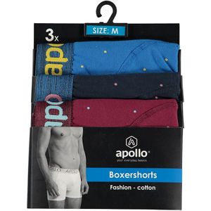 3 pak Apollo heren boxershorts 110