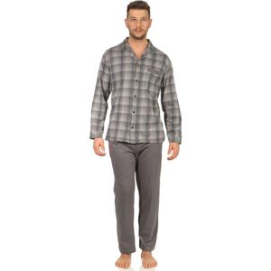 Normann heren pyjama doorknoop Trend 67418