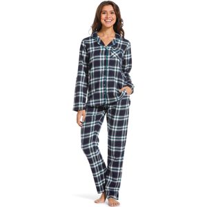 Rebelle dames pyjama flanel 21222-408-6