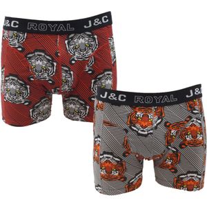 J&C 2 pak heren boxershorts 30068