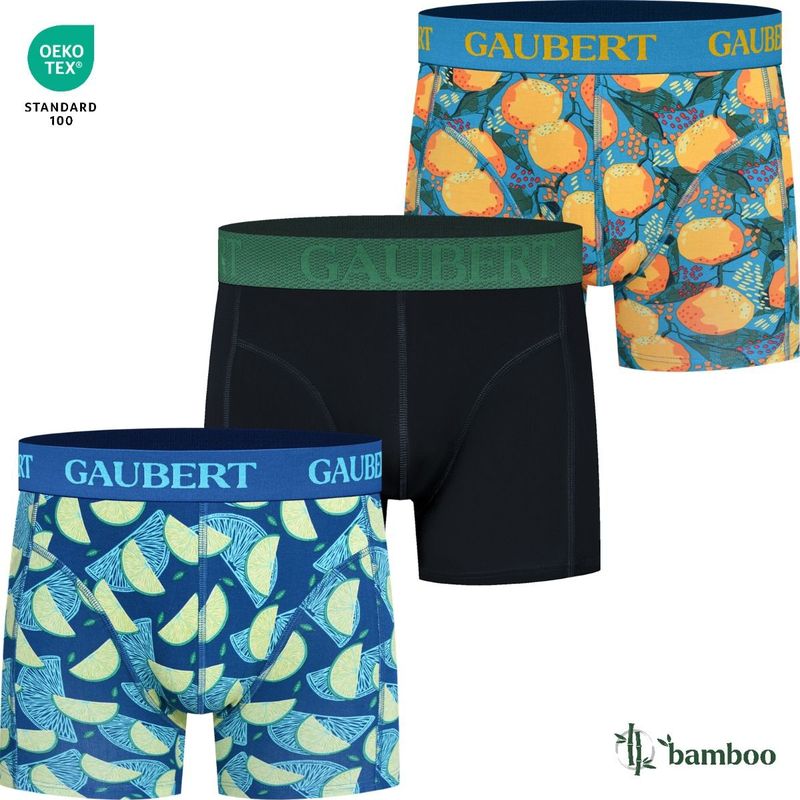 Bamboe Boxershorts - Zwart - 3-Pack - Heren Ondergoed
