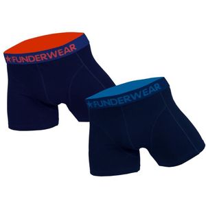 Funderwear 2 pak heren boxershort donker blauw