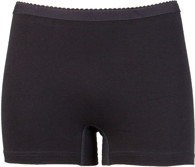 Beeren 2-pack Panty softly - Dames short - M - Zwart.