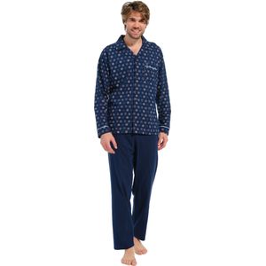 Robson heren pyjama doorknoop 27232-716-6