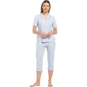 Pastunette - Soft Blue - Dames Pyjamaset - Blauw