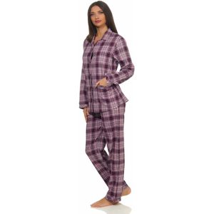 Normann - Creative - Dames Pyjama - Flanel - Ruit Dessin
