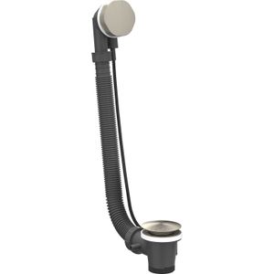 IVY Badoverloopset - Geborsteld Nickel PVD - Baden - Badafvoeren & Vulsystemen - 8718835193294