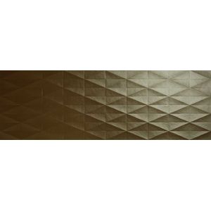 Marazzi  Tegel 40 x 120 cm - Brons - Keramiek - Rechthoekig - 5 stuks - 2,4 m2 - Vintage - Decortegels - Wandtegels - Tegels - M1AE