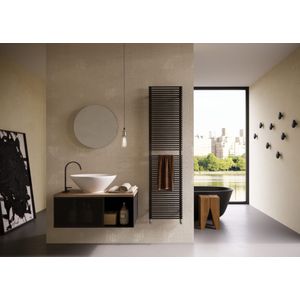 Instamat Plein Elektrische Radiator - 600W - 101,6x50cm - Soft Zwart - Staal - Verwarming - Radiatoren - Design Radiatoren - PL100.50EK01