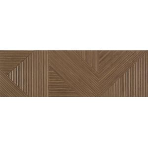 Valence - Tangram - Wandtegel - Bruin Donker - Matte Afwerking