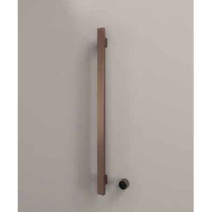 Hotbath &More Rails Square Handdoekwarmerset 135cm - 1 Stang - Geborsteld Nikkel - RVS - Verwarming - Radiatoren - Elektrische Radiatoren - 8721321499237
