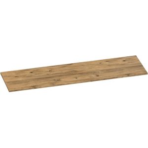 Brauer Ocean Slim Topblad 160x46cm MFC - Chateau (18 Mm) - Badkamermeubels - Wastafelbladen - 8720359349538