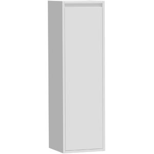 Brauer Adore Halfhoge Kast 120x35x35cm MDF - Mat Wit - Rechtsdraaiend - Badkamermeubels - Kolom- En Zijkasten - Halfhoge Kasten - 8720359307408