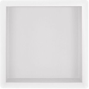 Regn inbouwnis 30x30x7cm - mat wit