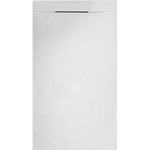 Bewonen Plato douchebak composietsteen - 160x90x3cm - wit