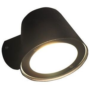 Ink led 008 wandlamp led incl 3000k + 4000k lamp - mat zwart