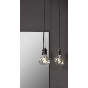 Blinq Tutto hanglamp e27 met schakelaar zonder lamp wit