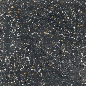 Sphinx Tegels  Tegel 75 x 75 cm - Black - Keramiek - Vierkant - 2 stuks - 1,12 m2 - Terrazzo - Vloertegels - Wandtegels - Tegels - TD3020