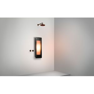Sunshower Round One - Small - Opbouw - Black - Douche - Sunshower