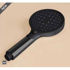 Hotbath &More M320 Infinite Handdouche 13,5cm - Geborsteld Zwart PVD - ABS-kunststof - Kranen - Douchekranen - Handdouches - 8721321496656